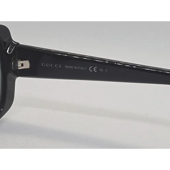GUCCI Sunglasses GG 3161/S Square Black Silver Interlocking G Logo 59-15 130 - Picture 4 of 8